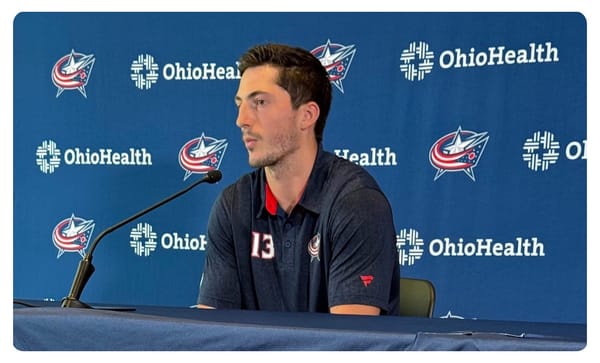 The Blue Jackets are smiling like they know something we don't