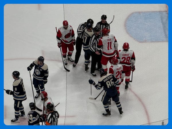 Blue Jackets suffer a Caning